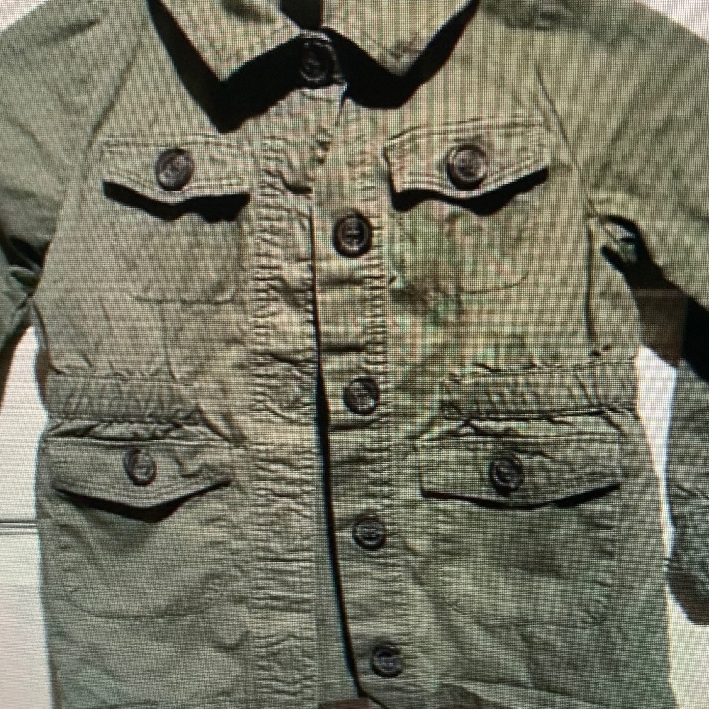 Kids Olive Green Jacket